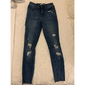PACSUN High Rise Ripped Jeggings
